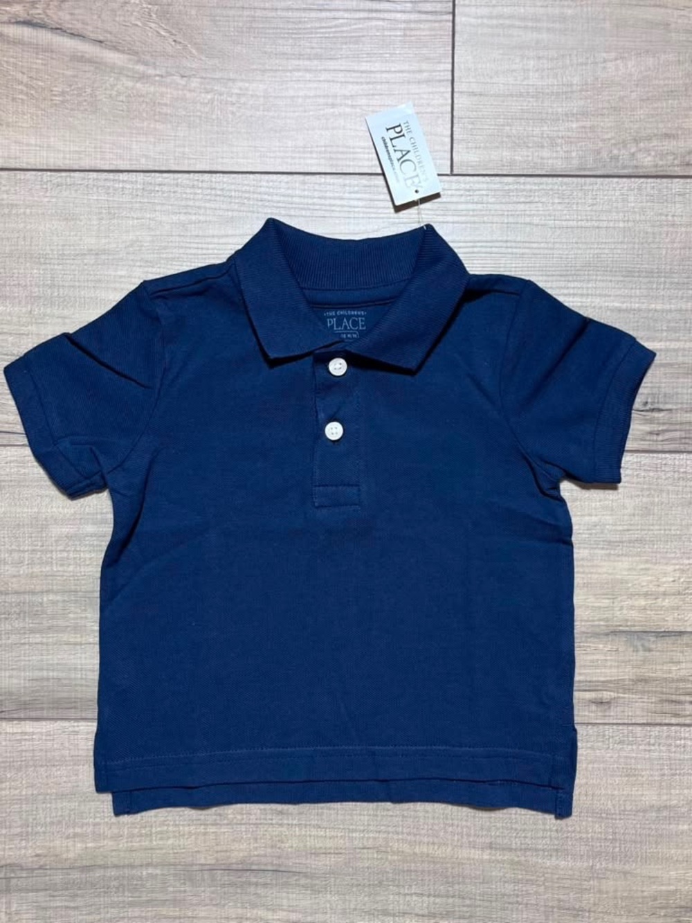 The Children's Baby Boys Uniform‎ Soft Pique Polo Short Size 12-18 Month